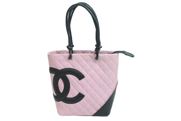 楽天市場】CHANEL シャネル カンボンライン ミディアム トートバッグ 9  