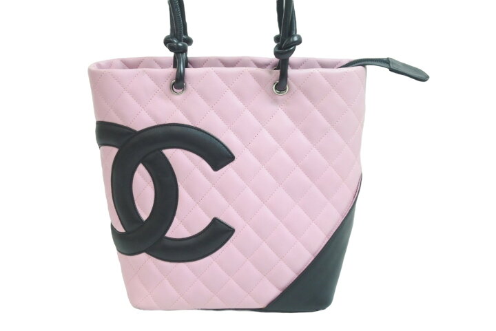 楽天市場】CHANEL シャネル カンボンライン ミディアム トートバッグ 9  