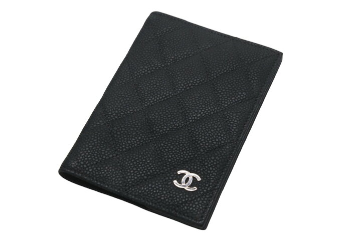 楽天市場】極美品 CHANEL シャネル パスポートケース 17番台 ココ 