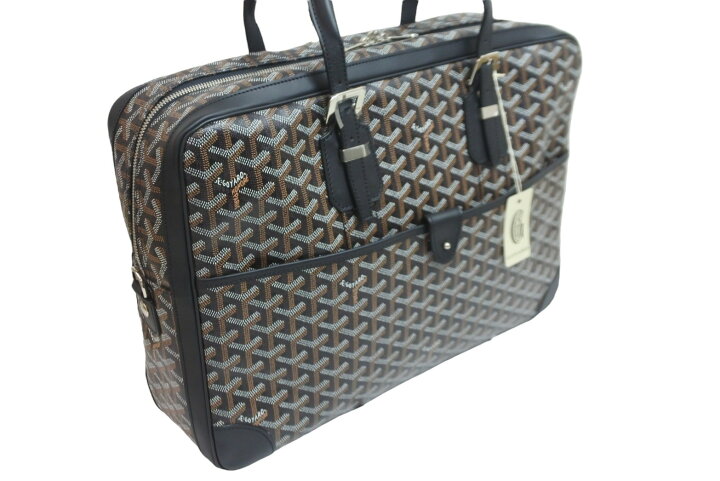 楽天市場】極美品 GOYARD ゴヤール ビジネスバッグ ブリーフケース 