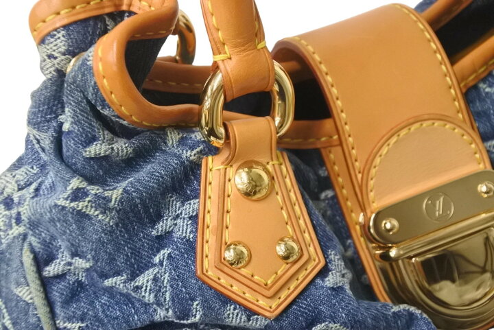 楽天市場】LOUIS VUITTON ルイヴィトン ハンドバッグ デニム 