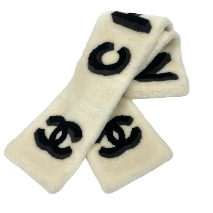 楽天市場】[USED/中古]CHANEL シャネル マフラー・ショール ムートン 