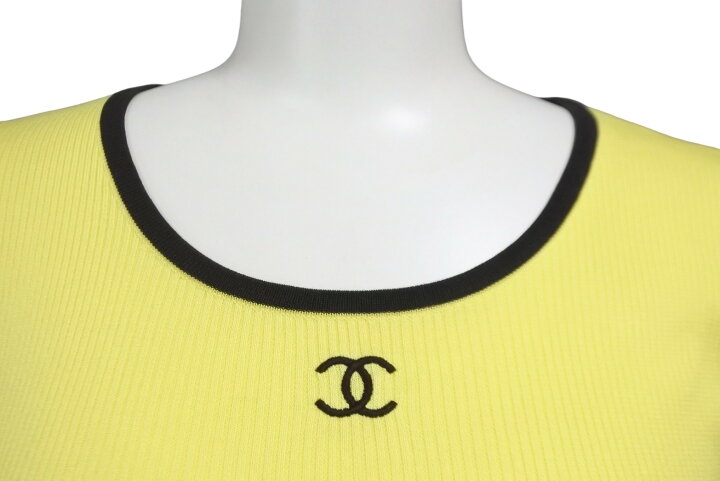楽天市場】CHANEL シャネル 半袖Tシャツ ココマーク トップス 