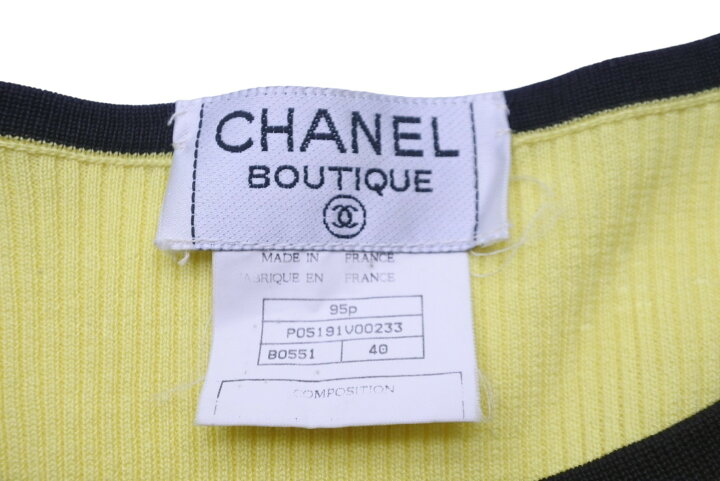 楽天市場】CHANEL シャネル 半袖Tシャツ ココマーク トップス 