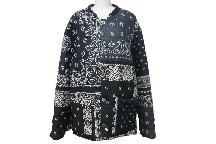 楽天市場】KAPITAL キャピタル ガーゼバンダナパッチワーク ブルゾン  