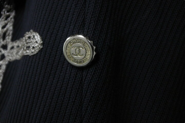 楽天市場】CHANEL シャネル ジャケット ココマークボタン ナポレオン  