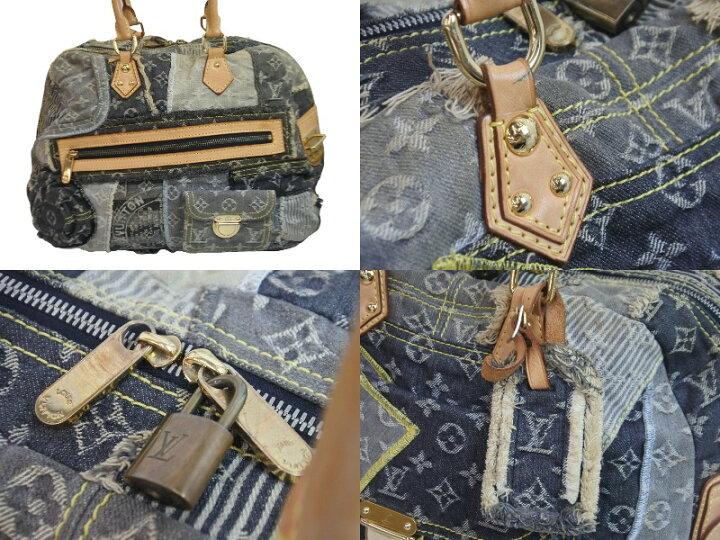 楽天市場】LOUIS VUITTON ルイヴィトン モノグラム デニム パッチ 