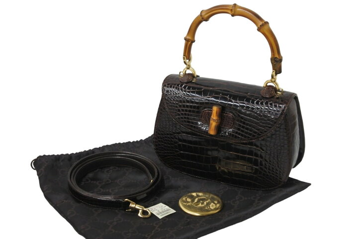 楽天市場】新品同様 GUCCI グッチ ハンドバッグ 2WAY ショルダーバッグ 