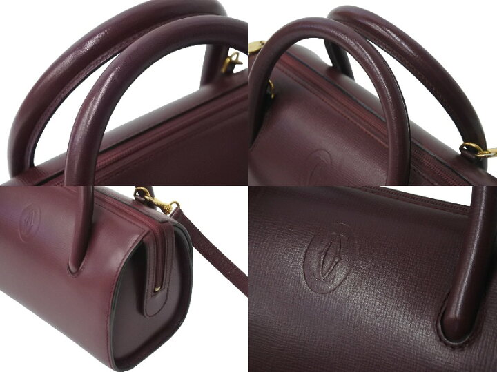 楽天市場】CARTIER カルティエ ショルダーバッグ 2WAY ミニボストン 