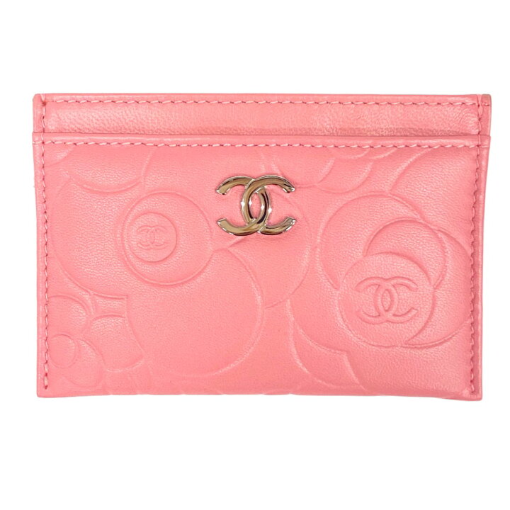 楽天市場】[USED/中古]CHANEL シャネル カードケース カメリア カード 