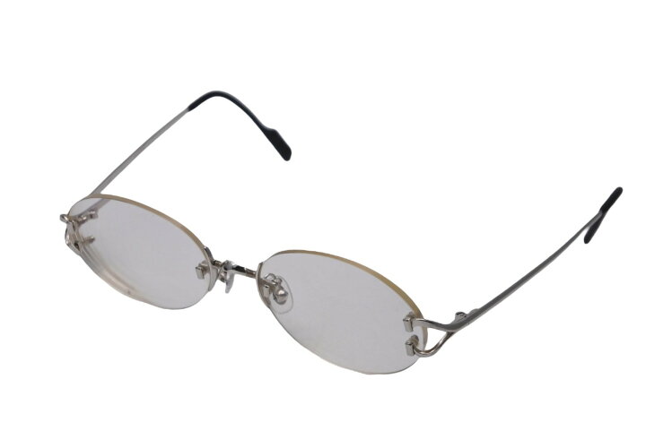 楽天市場】CARTIER カルティエ メガネ サングラス 度入り オーバル型  