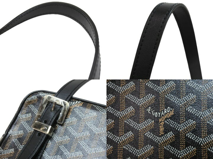 楽天市場】極美品 GOYARD ゴヤール ヨナGM ショルダーバッグ ブラック 