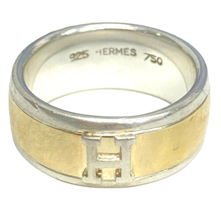 楽天市場】[USED/中古]HERMES エルメス リング・指輪 Hロゴリング 