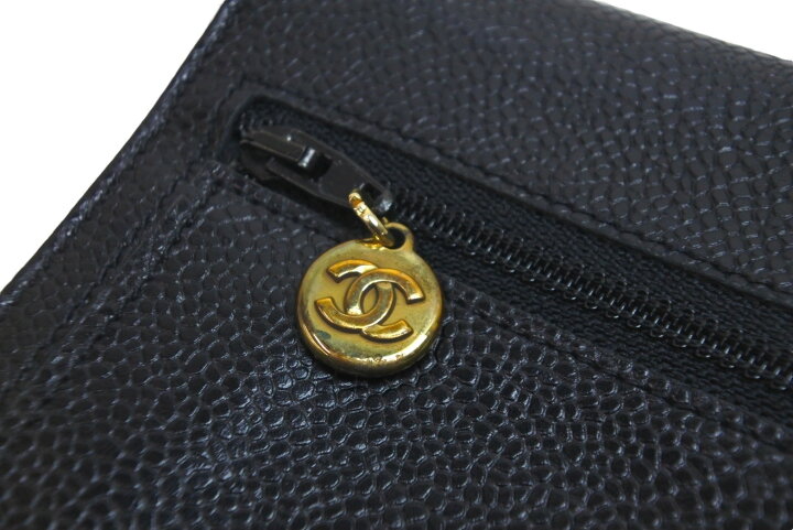 楽天市場】CHANEL シャネル ココマーク チェーンウォレット 4番台 長  
