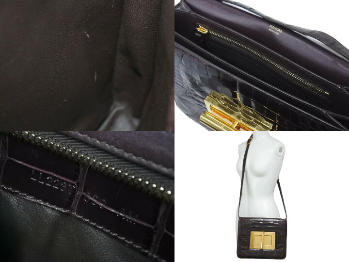 楽天市場】TOM FORD トムフォード クロコダイル レザー ナタリア 