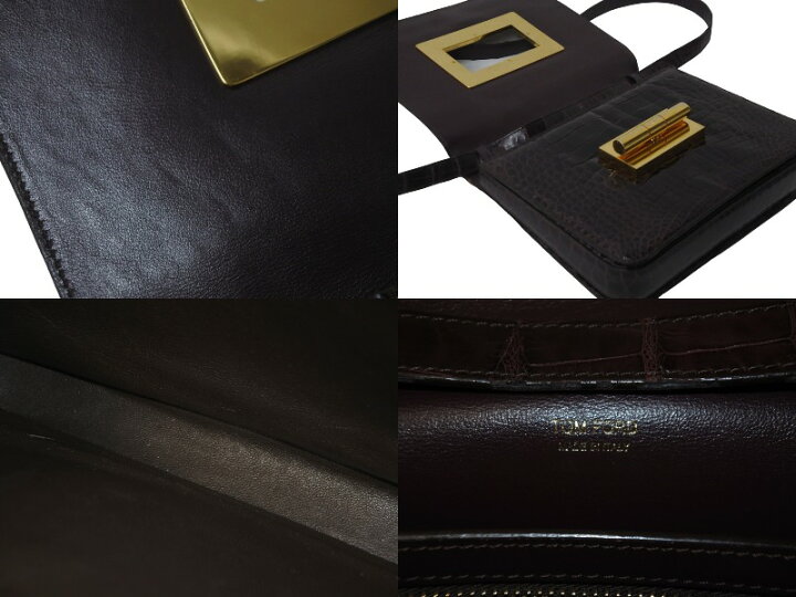 楽天市場】TOM FORD トムフォード クロコダイル レザー ナタリア 