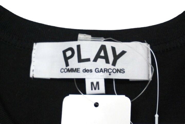 楽天市場】未使用 プレイコムデギャルソン PLAY COMME des GARCONS T 
