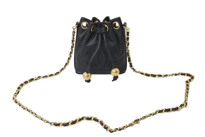 楽天市場】CHANEL シャネル ミニ巾着 チェーンショルダーバッグ 3番台  