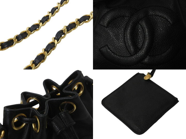 楽天市場】CHANEL シャネル ミニ巾着 チェーンショルダーバッグ 3番台  