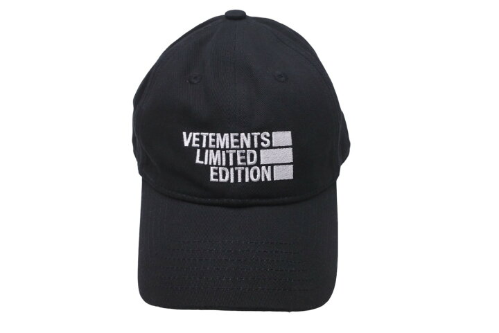 楽天市場】VETEMENTS ヴェトモン ベースボールキャップ 帽子 ロゴ 