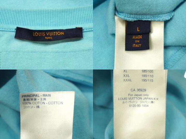 楽天市場】LOUIS VUITTON ルイヴィトン 20SS インサイドアウト Tシャツ  