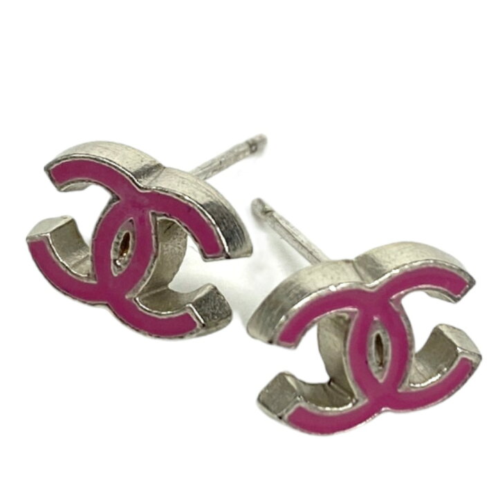 楽天市場】[USED/中古]CHANEL シャネル ピアス ココマーク ピンク 04P  