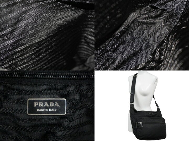 楽天市場】PRADA プラダ ショルダーバッグ VA0625 テスート 三角ロゴ 