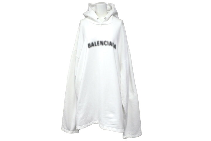 楽天市場】BALENCIAGA バレンシアガ パーカー ダメージ加工 ピクセル  
