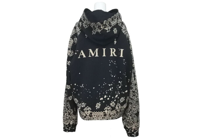 楽天市場】極美品 AMIRI アミリ バンダナ柄 ブリーチ プルオーバー  