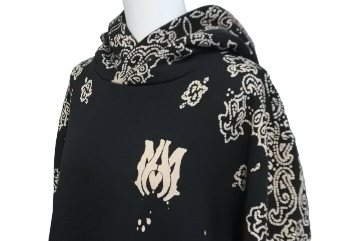 楽天市場】極美品 AMIRI アミリ バンダナ柄 ブリーチ プルオーバー 