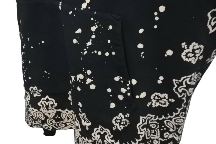 楽天市場】極美品 AMIRI アミリ バンダナ柄 ブリーチ プルオーバー 