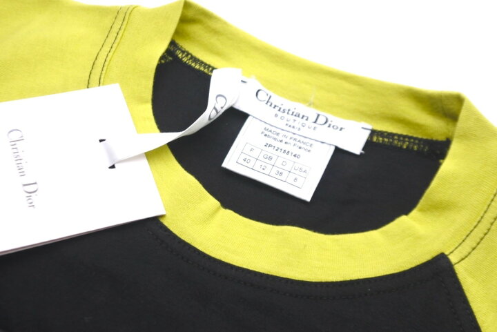 楽天市場】新品同様 Christian Dior クリスチャンディオール 長袖T 