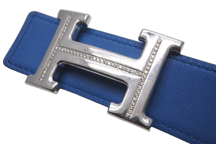 楽天市場】HERMES エルメス ベルト バックル Hロゴ ダイヤ □O刻  