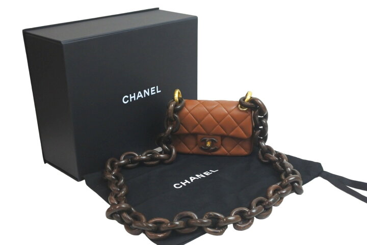 楽天市場】未使用 CHANEL シャネル ショルダーバッグ ミニマトラッセ 