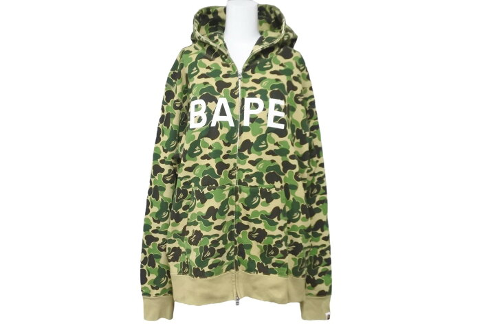 楽天市場】A BATHING APE アベイシングエイプ パーカー CAMO BAPE 