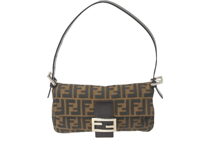 楽天市場】FENDI フェンディ ズッカ柄 マンマバケット ワンショルダー 