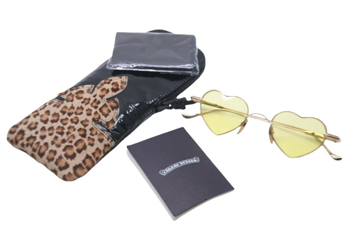 楽天市場】極美品 CHROME HEARTS クロムハーツ サングラス BEAN 44□21 