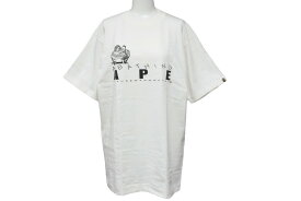 極美品 A BATHING APE アベイシングエイプ 半袖Tシャツ 15周年記念 ランチボックス付き MTE-03008 サイズM 中古 58882