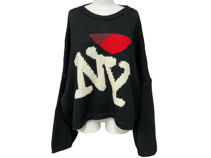 楽天市場】RAF SIMONS ラフシモンズ I Love NY ニット アイボリー 