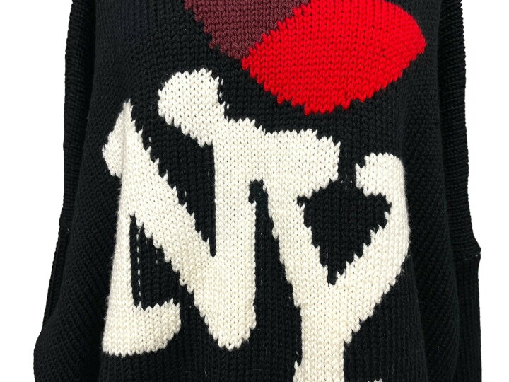 楽天市場】RAF SIMONS ラフシモンズ I Love NY ニット アイボリー 