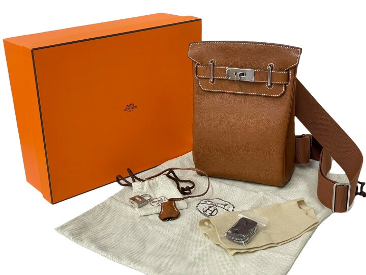 楽天市場】新品同様 エルメス HERMES アッカドPM U刻印 ワンショルダー