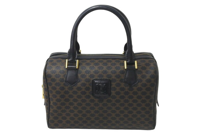 CELINE セリーヌ MC98/1 マカダム柄コーテッドキャンバス/レザー 