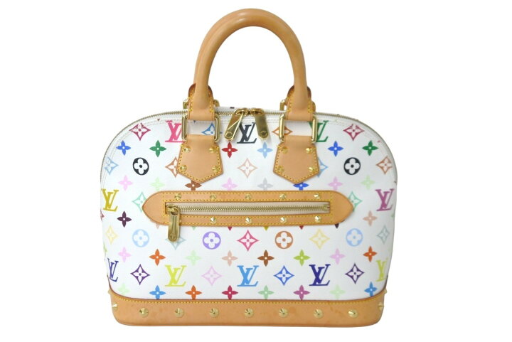 楽天市場】LOUIS VUITTON ルイヴィトン 村上隆 ハンドバッグ アルマ 