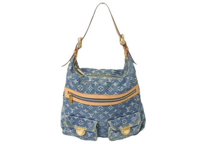 楽天市場】LOUIS VUITTON ルイヴィトン バギーGM モノグラムデニム  
