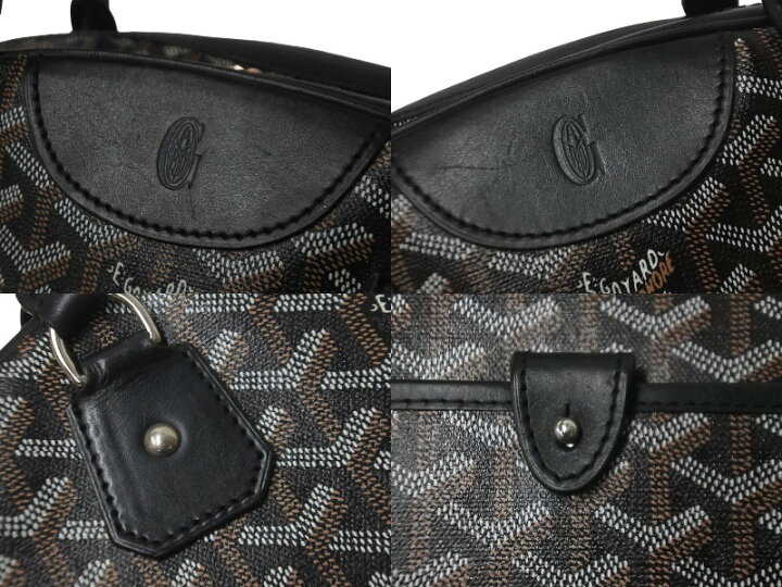 楽天市場】GOYARD ゴヤール ハンドバッグ サンジャンヌPM ブラック 