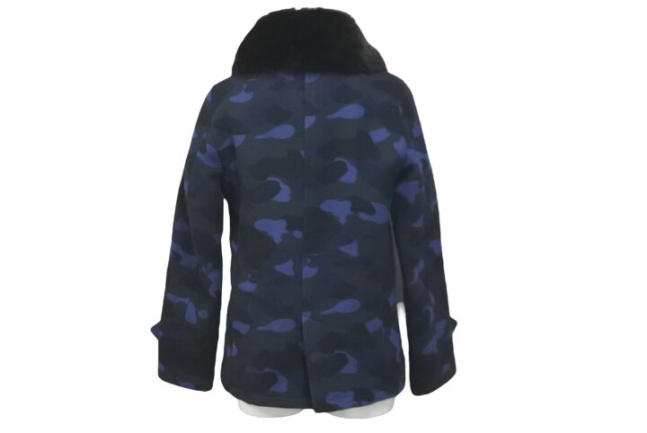 楽天市場】A BATHING APE アベイシングエイプ ファーコート カモ 