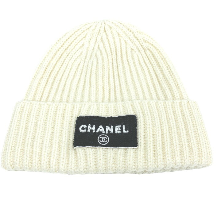 楽天市場】CHANEL シャネル ニットキャップ AA9553 ニット帽 ビーニー 