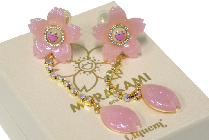 楽天市場】新品未使用 Liquem リキュエム MURAKAMI 村上隆 ピアス 