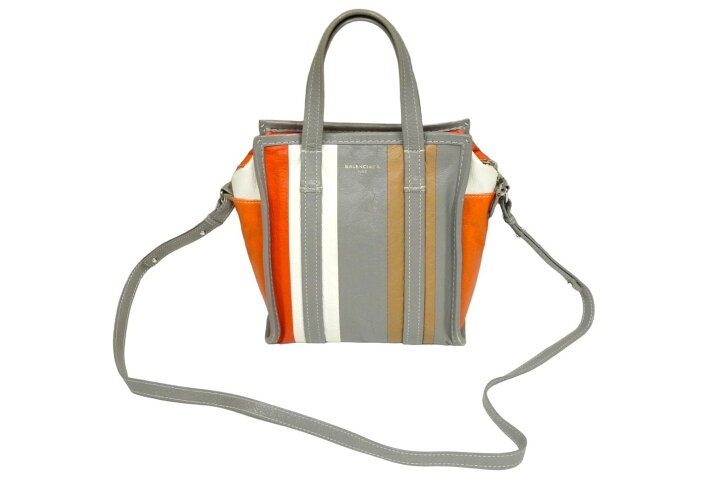 BALENCIAGA バレンシアガ BAZAR バザール レザー 2WAY ショルダー  