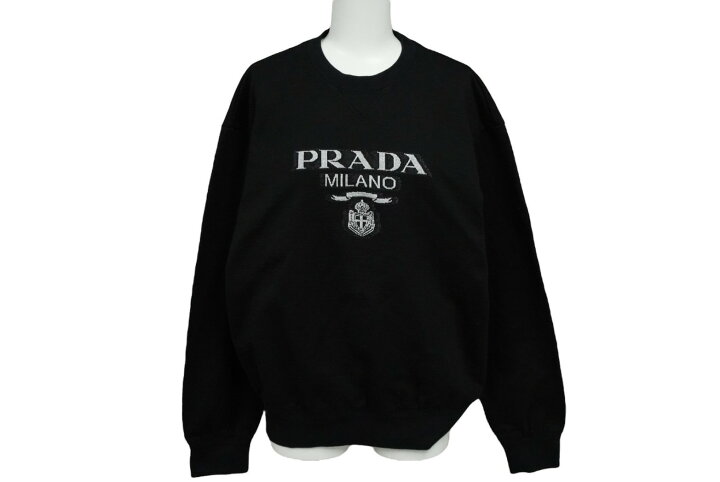 楽天市場】極美品 PRADA プラダ スウェット UJL148 1Y13 コットン 